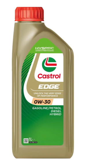 Envase de aceite CASTROL CASTROL EDGE 0W30 FULL SINTETICO - QT 1LT grado 0W30 - Lubricentro Piloto